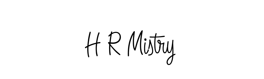 if you are searching for the best signature style for your name H R Mistry. so please give up your signature search. here we have designed multiple signature styles  using Angelique-Rose-font-FFP. H R Mistry signature style 5 images and pictures png