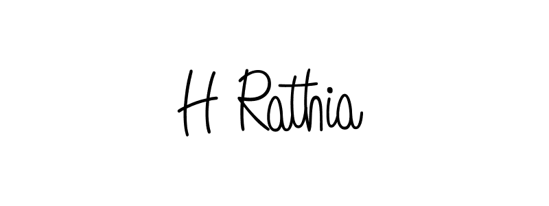 Best and Professional Signature Style for H Rathia. Angelique-Rose-font-FFP Best Signature Style Collection. H Rathia signature style 5 images and pictures png