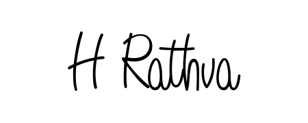 Quickly download H Rathva name signature in high-resolution PNG using Angelique-Rose-font-FFP style. Ready to insert into PDFs and online applications. H Rathva signature style 5 images and pictures png