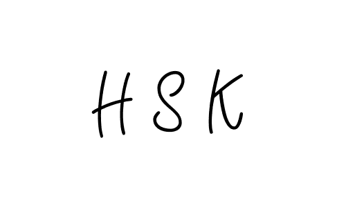 How to make H S K name signature. Use Angelique-Rose-font-FFP style for creating short signs online. This is the latest handwritten sign. H S K signature style 5 images and pictures png