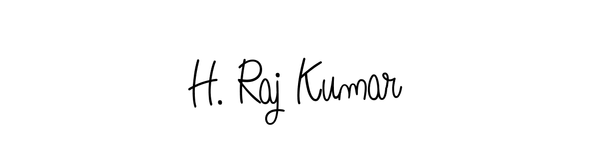 Here are the top 10 professional signature styles for the name H. Raj Kumar. These are the best autograph styles you can use for your name. H. Raj Kumar signature style 5 images and pictures png