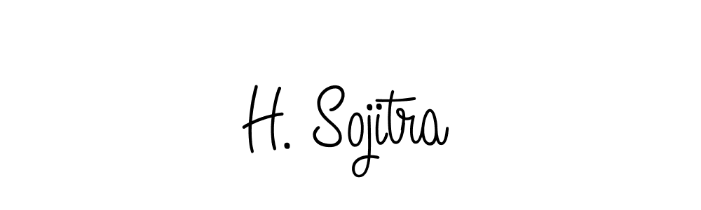 Similarly Angelique-Rose-font-FFP is the best handwritten signature design. Signature creator online .You can use it as an online autograph creator for name H. Sojitra. H. Sojitra signature style 5 images and pictures png