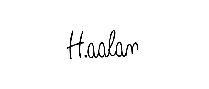 Check out images of Autograph of H.aalan name. Actor H.aalan Signature Style. Angelique-Rose-font-FFP is a professional sign style online. H.aalan signature style 5 images and pictures png