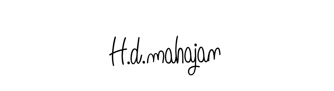 Best and Professional Signature Style for H.d.mahajan. Angelique-Rose-font-FFP Best Signature Style Collection. H.d.mahajan signature style 5 images and pictures png