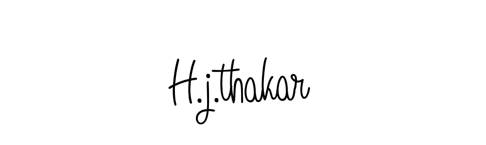 Also You can easily find your signature by using the search form. We will create H.j.thakar name handwritten signature images for you free of cost using Angelique-Rose-font-FFP sign style. H.j.thakar signature style 5 images and pictures png