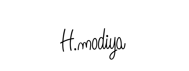 Check out images of Autograph of H.modiya name. Actor H.modiya Signature Style. Angelique-Rose-font-FFP is a professional sign style online. H.modiya signature style 5 images and pictures png