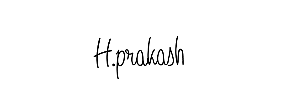 Also we have H.prakash name is the best signature style. Create professional handwritten signature collection using Angelique-Rose-font-FFP autograph style. H.prakash signature style 5 images and pictures png