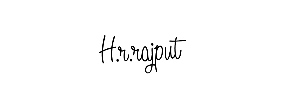 You can use this online signature creator to create a handwritten signature for the name H.r.rajput. This is the best online autograph maker. H.r.rajput signature style 5 images and pictures png