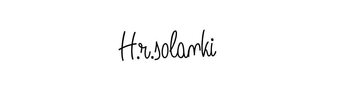 This is the best signature style for the H.r.solanki name. Also you like these signature font (Angelique-Rose-font-FFP). Mix name signature. H.r.solanki signature style 5 images and pictures png