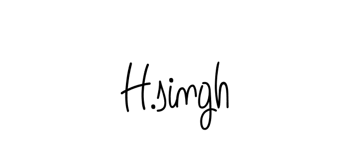 Make a short H.singh signature style. Manage your documents anywhere anytime using Angelique-Rose-font-FFP. Create and add eSignatures, submit forms, share and send files easily. H.singh signature style 5 images and pictures png