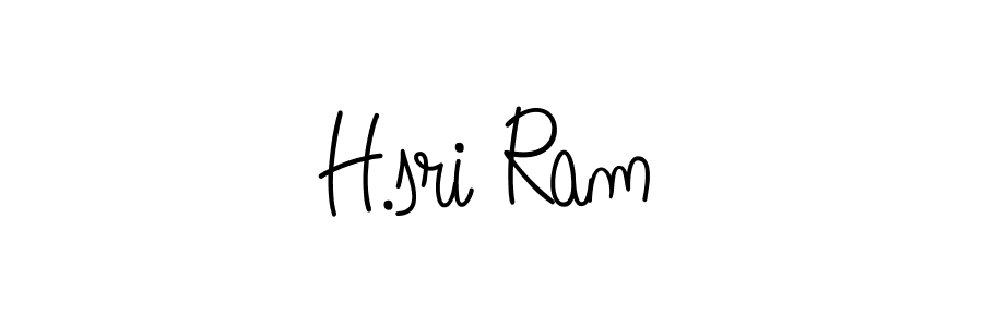 Once you've used our free online signature maker to create your best signature Angelique-Rose-font-FFP style, it's time to enjoy all of the benefits that H.sri Ram name signing documents. H.sri Ram signature style 5 images and pictures png