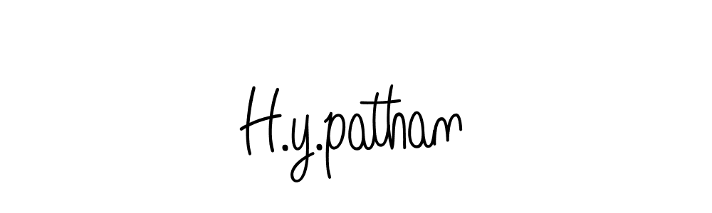 Check out images of Autograph of H.y.pathan name. Actor H.y.pathan Signature Style. Angelique-Rose-font-FFP is a professional sign style online. H.y.pathan signature style 5 images and pictures png