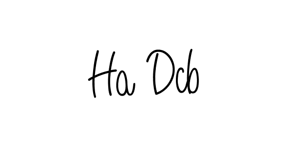 Best and Professional Signature Style for Ha Dcb. Angelique-Rose-font-FFP Best Signature Style Collection. Ha Dcb signature style 5 images and pictures png