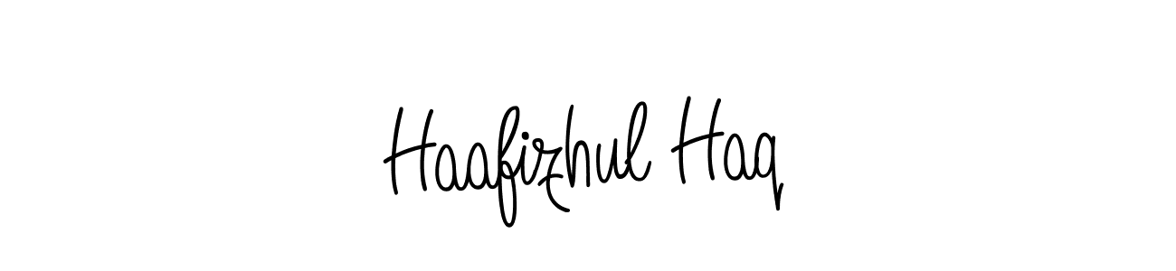 Also we have Haafizhul Haq name is the best signature style. Create professional handwritten signature collection using Angelique-Rose-font-FFP autograph style. Haafizhul Haq signature style 5 images and pictures png
