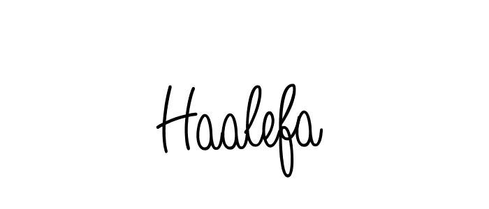 You should practise on your own different ways (Angelique-Rose-font-FFP) to write your name (Haalefa) in signature. don't let someone else do it for you. Haalefa signature style 5 images and pictures png