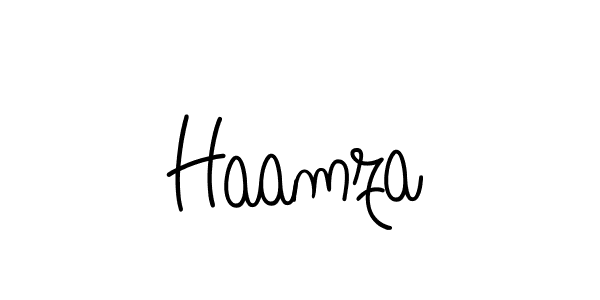 Make a beautiful signature design for name Haamza. Use this online signature maker to create a handwritten signature for free. Haamza signature style 5 images and pictures png