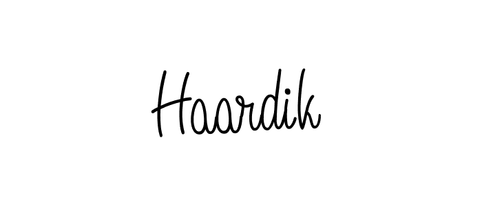 How to Draw Haardik signature style? Angelique-Rose-font-FFP is a latest design signature styles for name Haardik. Haardik signature style 5 images and pictures png