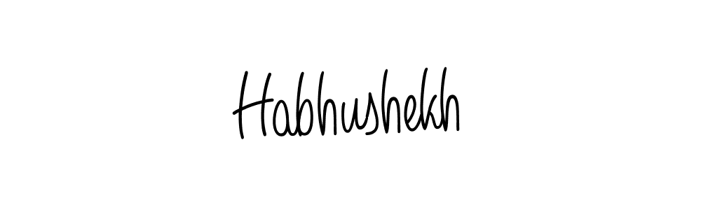 Also we have Habhushekh name is the best signature style. Create professional handwritten signature collection using Angelique-Rose-font-FFP autograph style. Habhushekh signature style 5 images and pictures png
