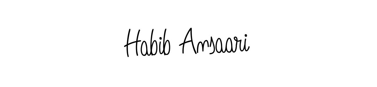 See photos of Habib Ansaari official signature by Spectra . Check more albums & portfolios. Read reviews & check more about Angelique-Rose-font-FFP font. Habib Ansaari signature style 5 images and pictures png