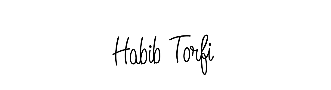 Angelique-Rose-font-FFP is a professional signature style that is perfect for those who want to add a touch of class to their signature. It is also a great choice for those who want to make their signature more unique. Get Habib Torfi name to fancy signature for free. Habib Torfi signature style 5 images and pictures png