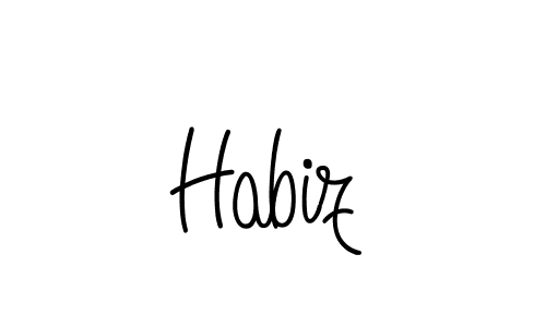 You can use this online signature creator to create a handwritten signature for the name Habiz. This is the best online autograph maker. Habiz signature style 5 images and pictures png