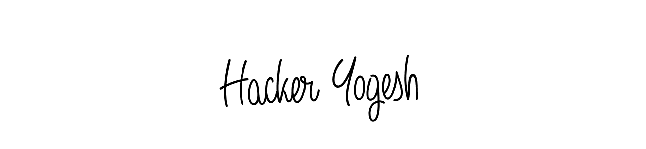 if you are searching for the best signature style for your name Hacker Yogesh. so please give up your signature search. here we have designed multiple signature styles  using Angelique-Rose-font-FFP. Hacker Yogesh signature style 5 images and pictures png