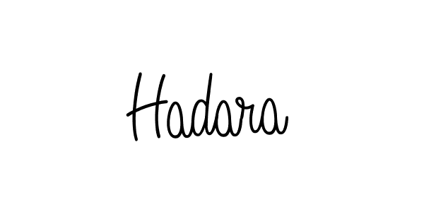 How to make Hadara name signature. Use Angelique-Rose-font-FFP style for creating short signs online. This is the latest handwritten sign. Hadara signature style 5 images and pictures png