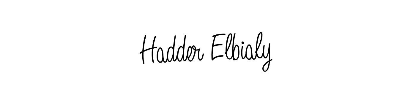 It looks lik you need a new signature style for name Hadder Elbialy. Design unique handwritten (Angelique-Rose-font-FFP) signature with our free signature maker in just a few clicks. Hadder Elbialy signature style 5 images and pictures png