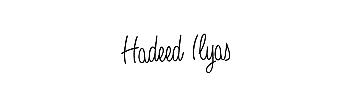 It looks lik you need a new signature style for name Hadeed Ilyas. Design unique handwritten (Angelique-Rose-font-FFP) signature with our free signature maker in just a few clicks. Hadeed Ilyas signature style 5 images and pictures png