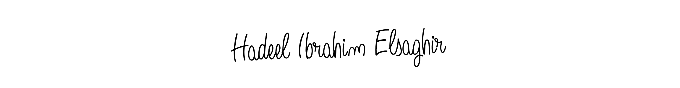 Also we have Hadeel Ibrahim Elsaghir name is the best signature style. Create professional handwritten signature collection using Angelique-Rose-font-FFP autograph style. Hadeel Ibrahim Elsaghir signature style 5 images and pictures png