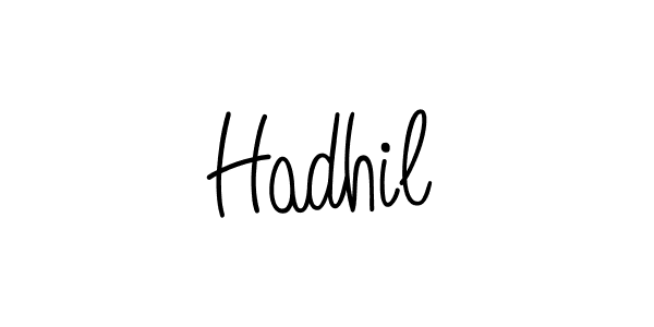 if you are searching for the best signature style for your name Hadhil. so please give up your signature search. here we have designed multiple signature styles  using Angelique-Rose-font-FFP. Hadhil signature style 5 images and pictures png