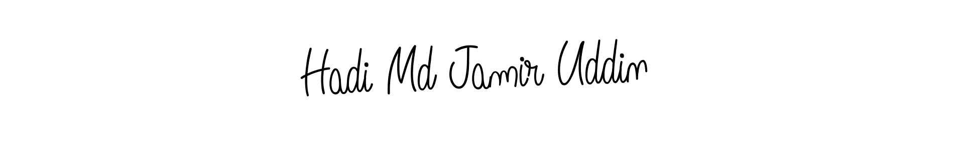It looks lik you need a new signature style for name Hadi Md Jamir Uddin. Design unique handwritten (Angelique-Rose-font-FFP) signature with our free signature maker in just a few clicks. Hadi Md Jamir Uddin signature style 5 images and pictures png