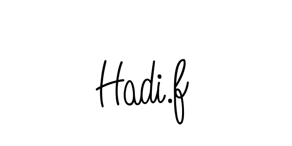 It looks lik you need a new signature style for name Hadi.f. Design unique handwritten (Angelique-Rose-font-FFP) signature with our free signature maker in just a few clicks. Hadi.f signature style 5 images and pictures png