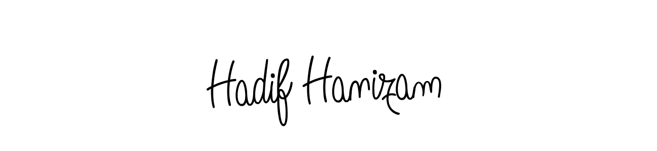 Best and Professional Signature Style for Hadif Hanizam. Angelique-Rose-font-FFP Best Signature Style Collection. Hadif Hanizam signature style 5 images and pictures png