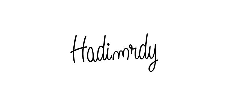 Hadimrdy stylish signature style. Best Handwritten Sign (Angelique-Rose-font-FFP) for my name. Handwritten Signature Collection Ideas for my name Hadimrdy. Hadimrdy signature style 5 images and pictures png