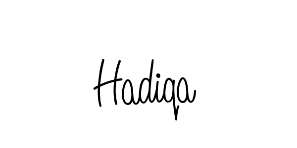 The best way (Angelique-Rose-font-FFP) to make a short signature is to pick only two or three words in your name. The name Hadiqa include a total of six letters. For converting this name. Hadiqa signature style 5 images and pictures png