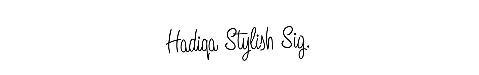 Here are the top 10 professional signature styles for the name Hadiqa Stylish Sig.. These are the best autograph styles you can use for your name. Hadiqa Stylish Sig. signature style 5 images and pictures png