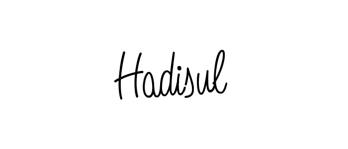 Angelique-Rose-font-FFP is a professional signature style that is perfect for those who want to add a touch of class to their signature. It is also a great choice for those who want to make their signature more unique. Get Hadisul name to fancy signature for free. Hadisul signature style 5 images and pictures png
