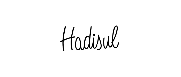 Make a short Hadisul signature style. Manage your documents anywhere anytime using Angelique-Rose-font-FFP. Create and add eSignatures, submit forms, share and send files easily. Hadisul signature style 5 images and pictures png