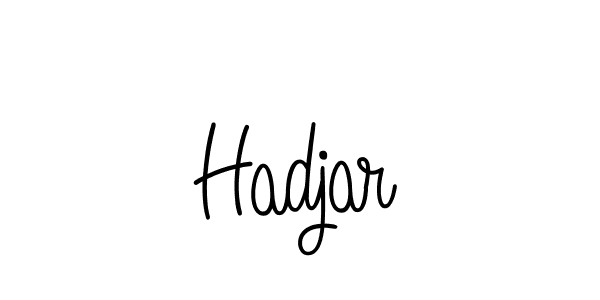 Make a beautiful signature design for name Hadjar. Use this online signature maker to create a handwritten signature for free. Hadjar signature style 5 images and pictures png