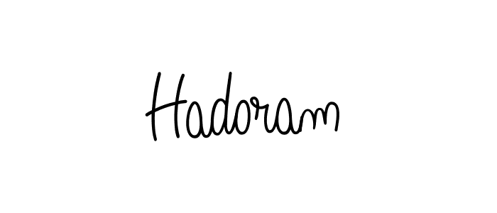 How to Draw Hadoram signature style? Angelique-Rose-font-FFP is a latest design signature styles for name Hadoram. Hadoram signature style 5 images and pictures png