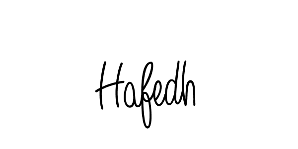 Use a signature maker to create a handwritten signature online. With this signature software, you can design (Angelique-Rose-font-FFP) your own signature for name Hafedh. Hafedh signature style 5 images and pictures png