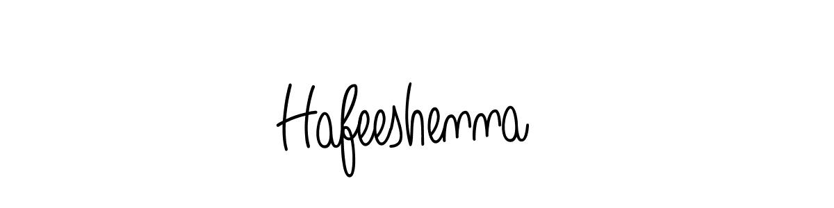 Once you've used our free online signature maker to create your best signature Angelique-Rose-font-FFP style, it's time to enjoy all of the benefits that Hafeeshenna  name signing documents. Hafeeshenna  signature style 5 images and pictures png