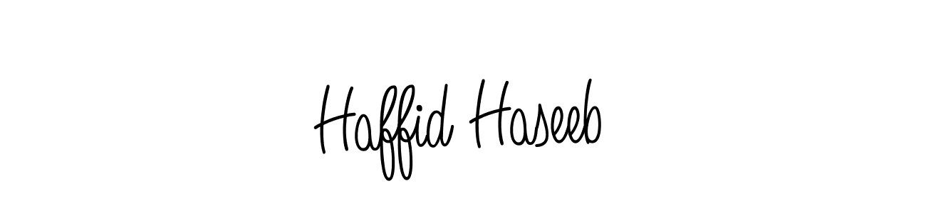 Once you've used our free online signature maker to create your best signature Angelique-Rose-font-FFP style, it's time to enjoy all of the benefits that Haffid Haseeb name signing documents. Haffid Haseeb signature style 5 images and pictures png