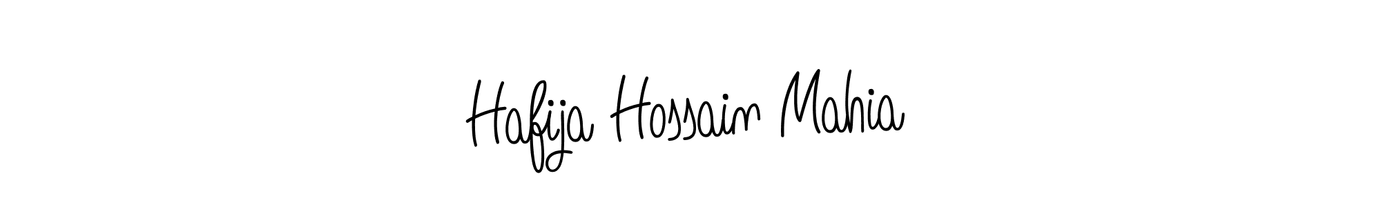 Also we have Hafija Hossain Mahia name is the best signature style. Create professional handwritten signature collection using Angelique-Rose-font-FFP autograph style. Hafija Hossain Mahia signature style 5 images and pictures png