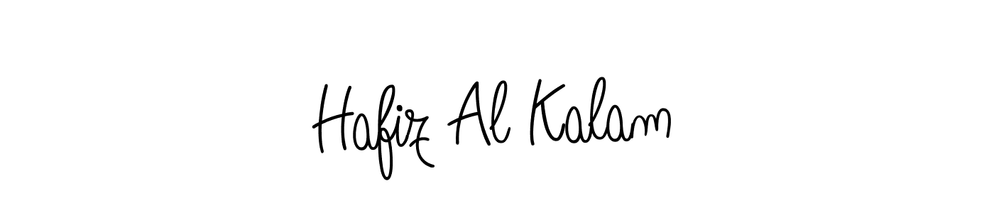 Similarly Angelique-Rose-font-FFP is the best handwritten signature design. Signature creator online .You can use it as an online autograph creator for name Hafiz Al Kalam. Hafiz Al Kalam signature style 5 images and pictures png