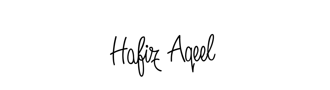 Make a beautiful signature design for name Hafiz Aqeel. Use this online signature maker to create a handwritten signature for free. Hafiz Aqeel signature style 5 images and pictures png
