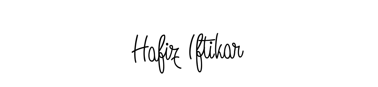 Make a beautiful signature design for name Hafiz Iftikar. With this signature (Angelique-Rose-font-FFP) style, you can create a handwritten signature for free. Hafiz Iftikar signature style 5 images and pictures png
