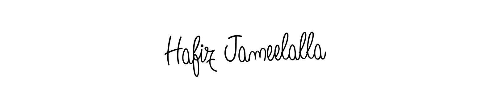 Angelique-Rose-font-FFP is a professional signature style that is perfect for those who want to add a touch of class to their signature. It is also a great choice for those who want to make their signature more unique. Get Hafiz Jameelalla name to fancy signature for free. Hafiz Jameelalla signature style 5 images and pictures png