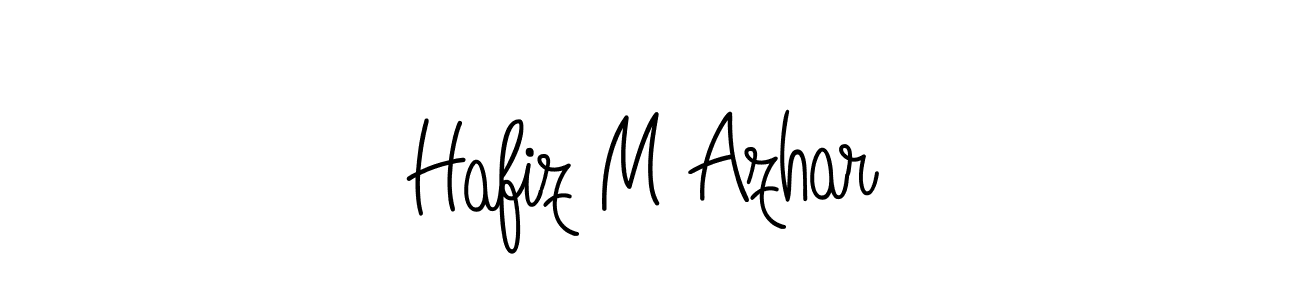 This is the best signature style for the Hafiz M Azhar name. Also you like these signature font (Angelique-Rose-font-FFP). Mix name signature. Hafiz M Azhar signature style 5 images and pictures png